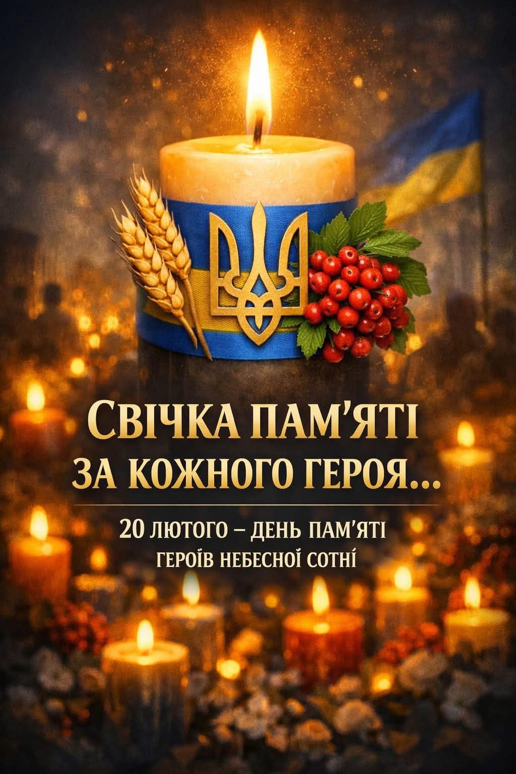 20 лютого - День Героїв Небесної Сотні